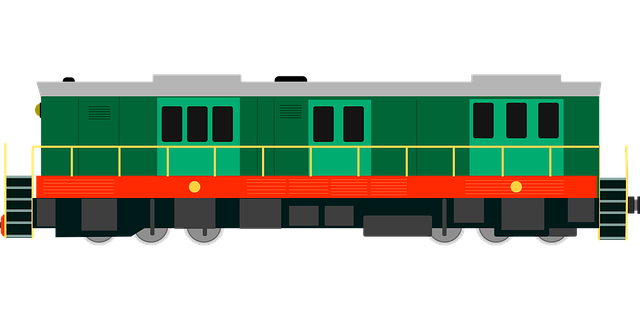 obrázek zeleného vagónu